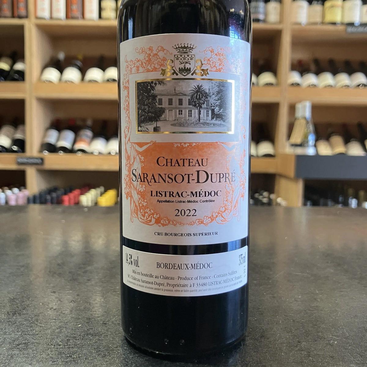 Château Saransot-Dupré Listrac-Médoc 2022 Half