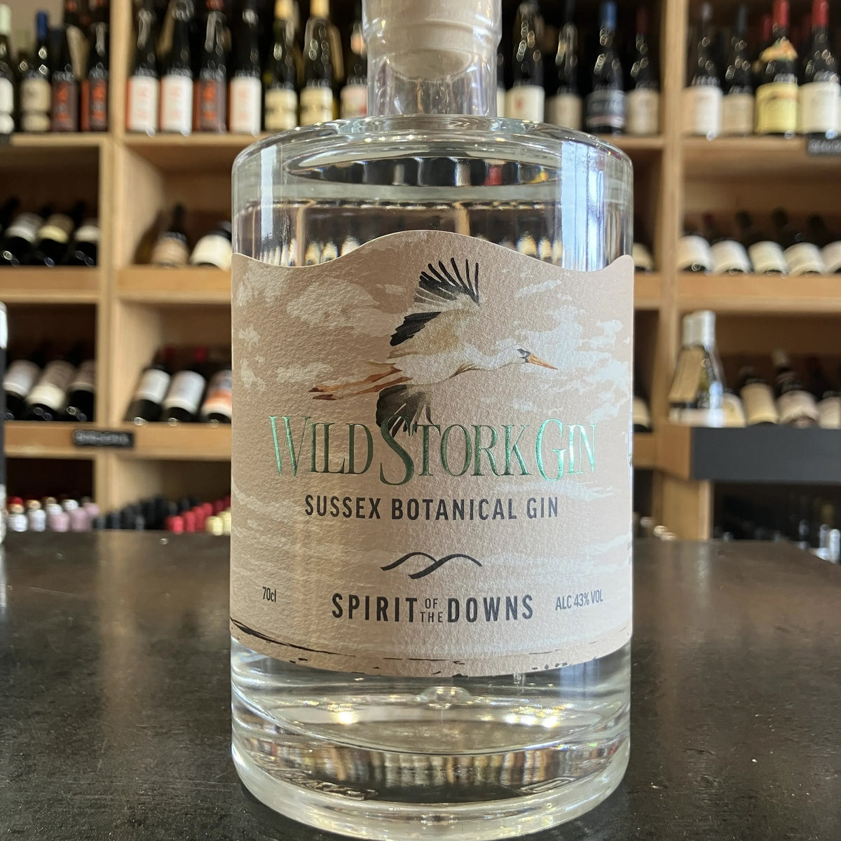 Spirit of the Downs Wild Stork Gin 70cl