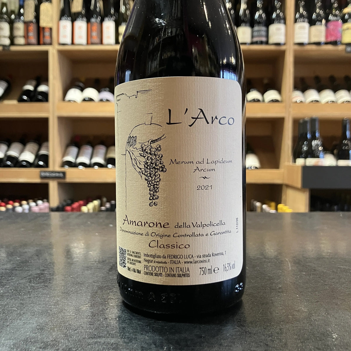 L'Arco Vini Amarone della Valpolicella Classico 2021