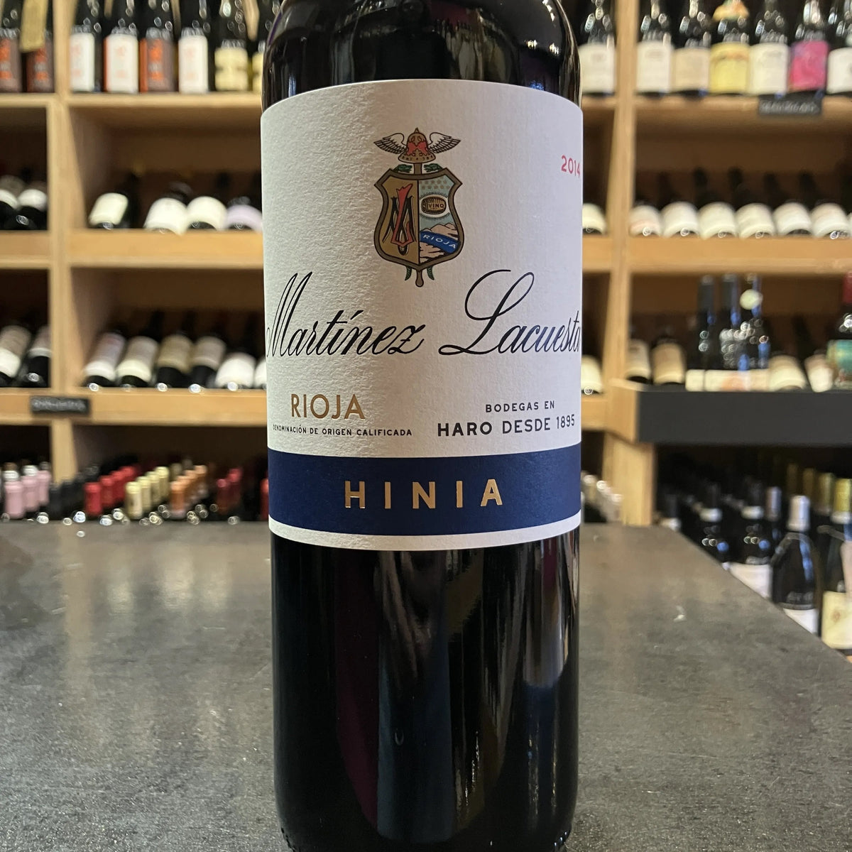 Bodegas Martinez Lacuesta Hinia Reserva 2014