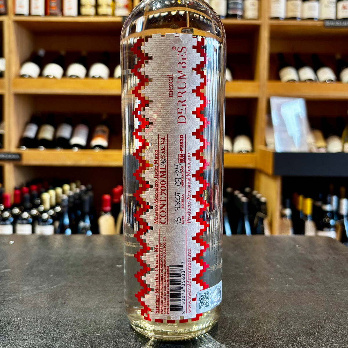 Derrumbes Oaxaca Joven Mezcal 70cl 47.5% Abv