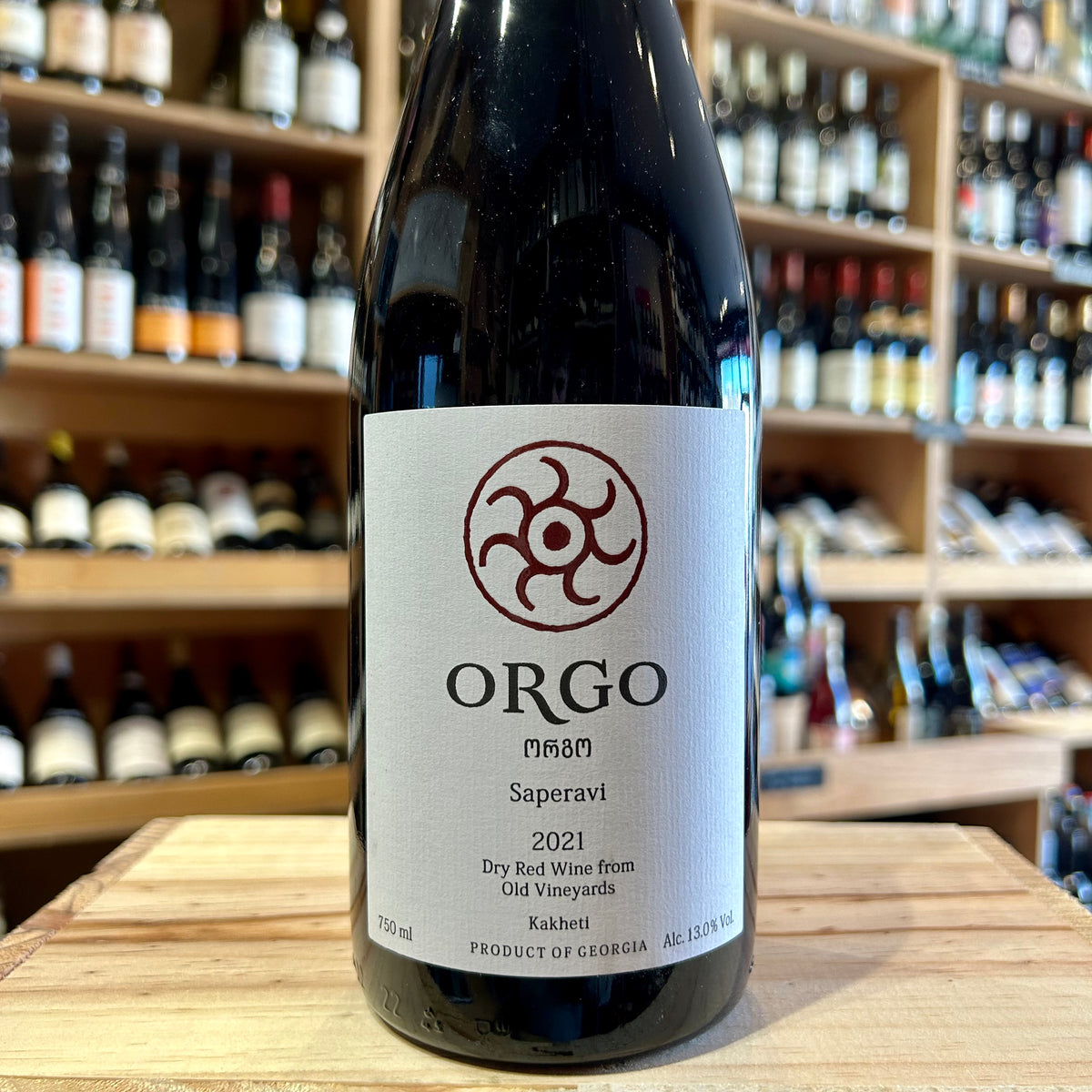Orgo Saperavi Kakheti 2021 - Butler&#39;s Wine Cellar Brighton