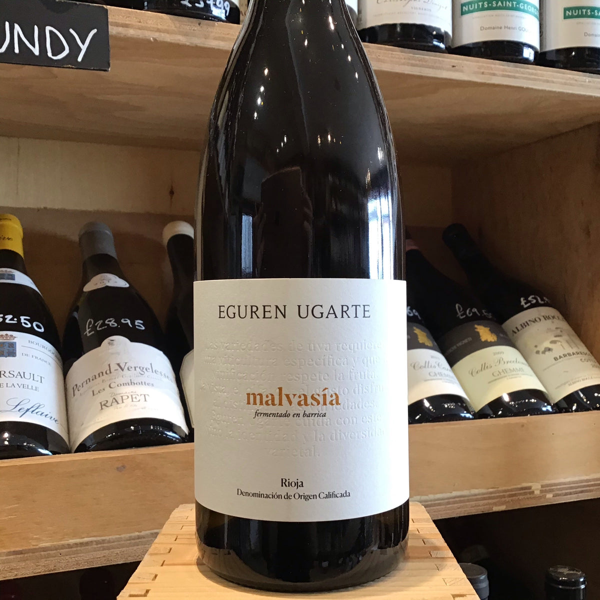 Eguren Ugarte Malvasia 2020 - Butlers Wine Cellar Brighton