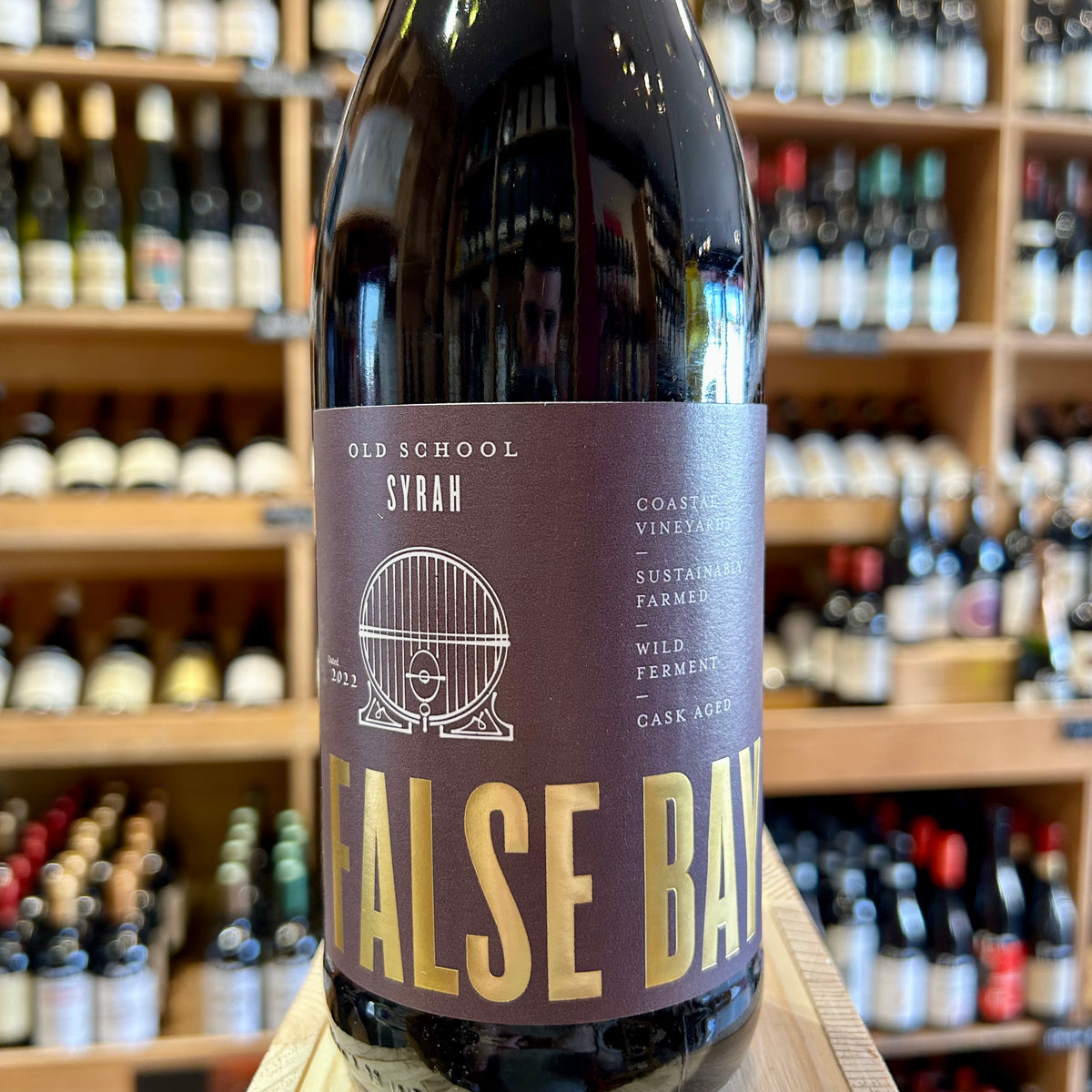 False Bay Old School Syrah 2022 - Butler&#39;s Wine Cellar Brighton