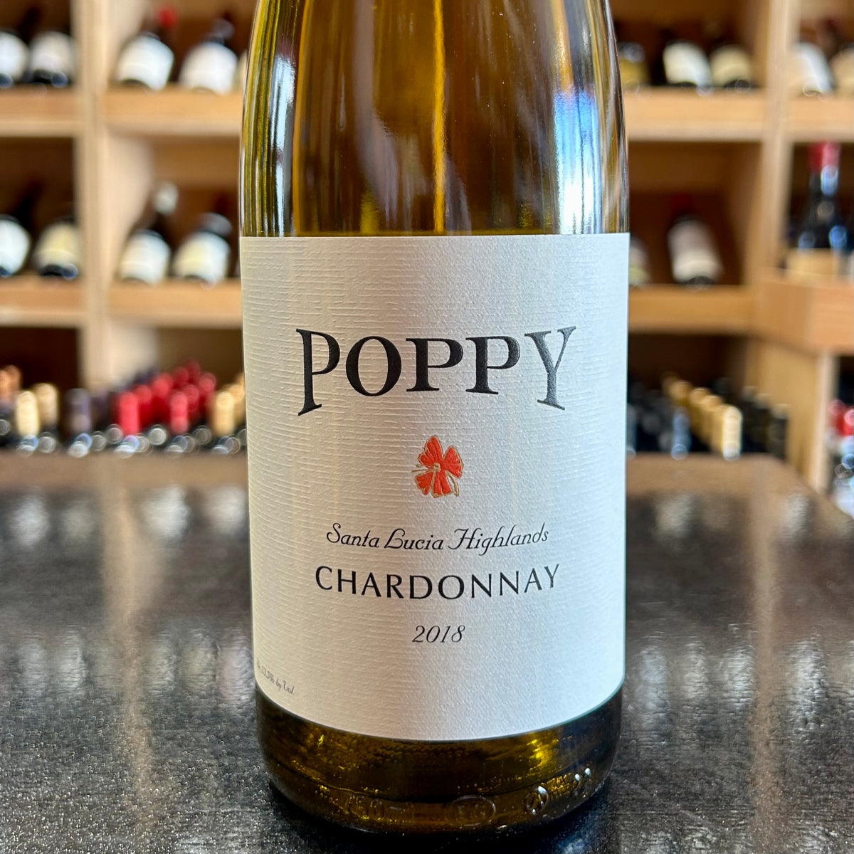 Poppy Santa Lucia Highlands Chardonnay 2018 - Butler&#39;s Wine Cellar Brighton