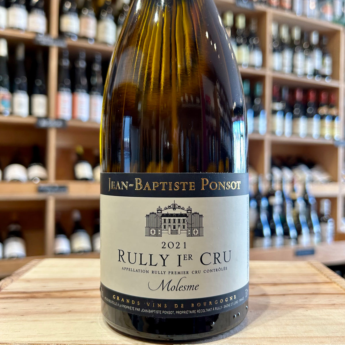 Rully Blanc 1er Cru &#39;Molesme&#39; Domaine Jean-Baptiste Ponsot 2021 - Butler&#39;s Wine Cellar Brighton
