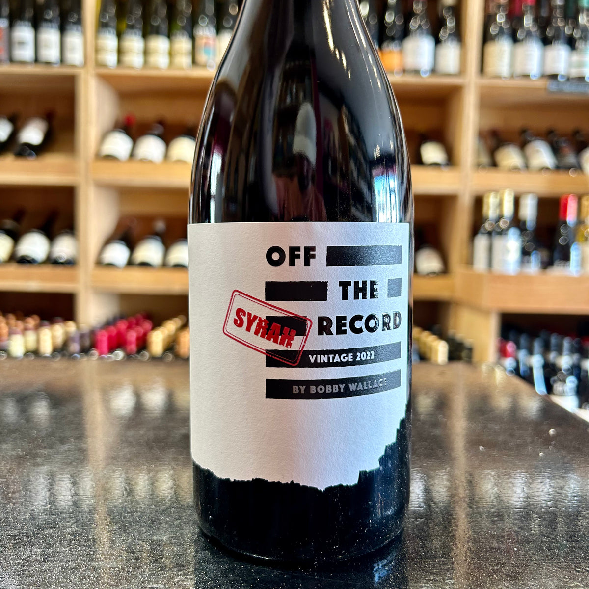 Off The Record Syrah 2022 - Butler&#39;s Wine Cellar Brighton