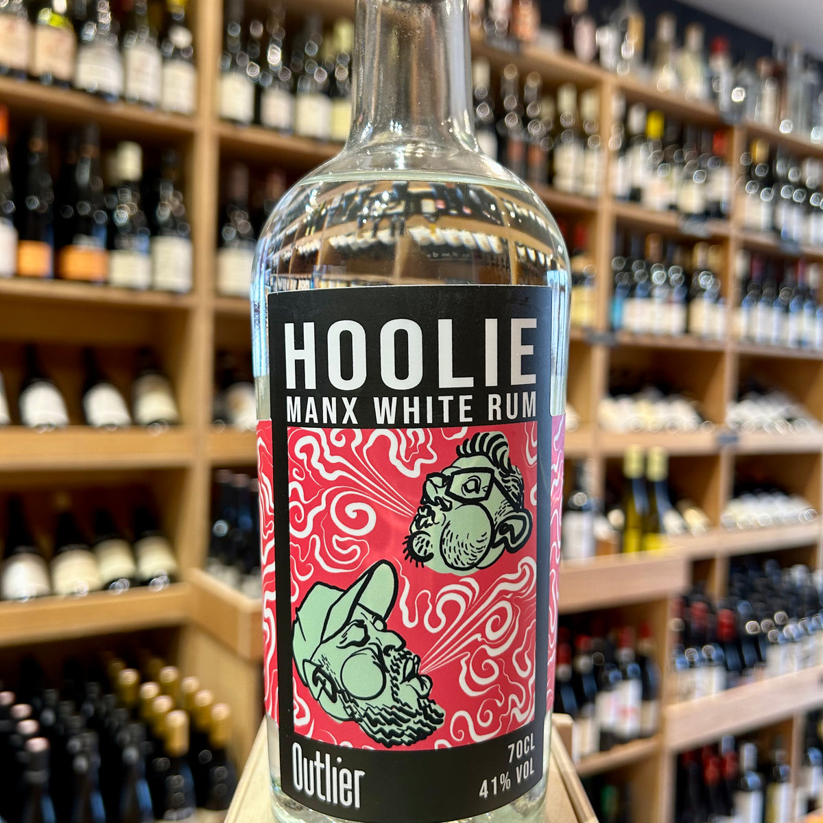 Outlier Distillery Hoolie Manx White Rum 41% 70cl - Butler&#39;s Wine Cellar Brighton