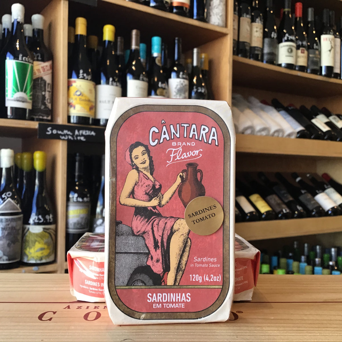 Cantara sardines in tomato sauce 120g - Butlers Wine Cellar Brighton