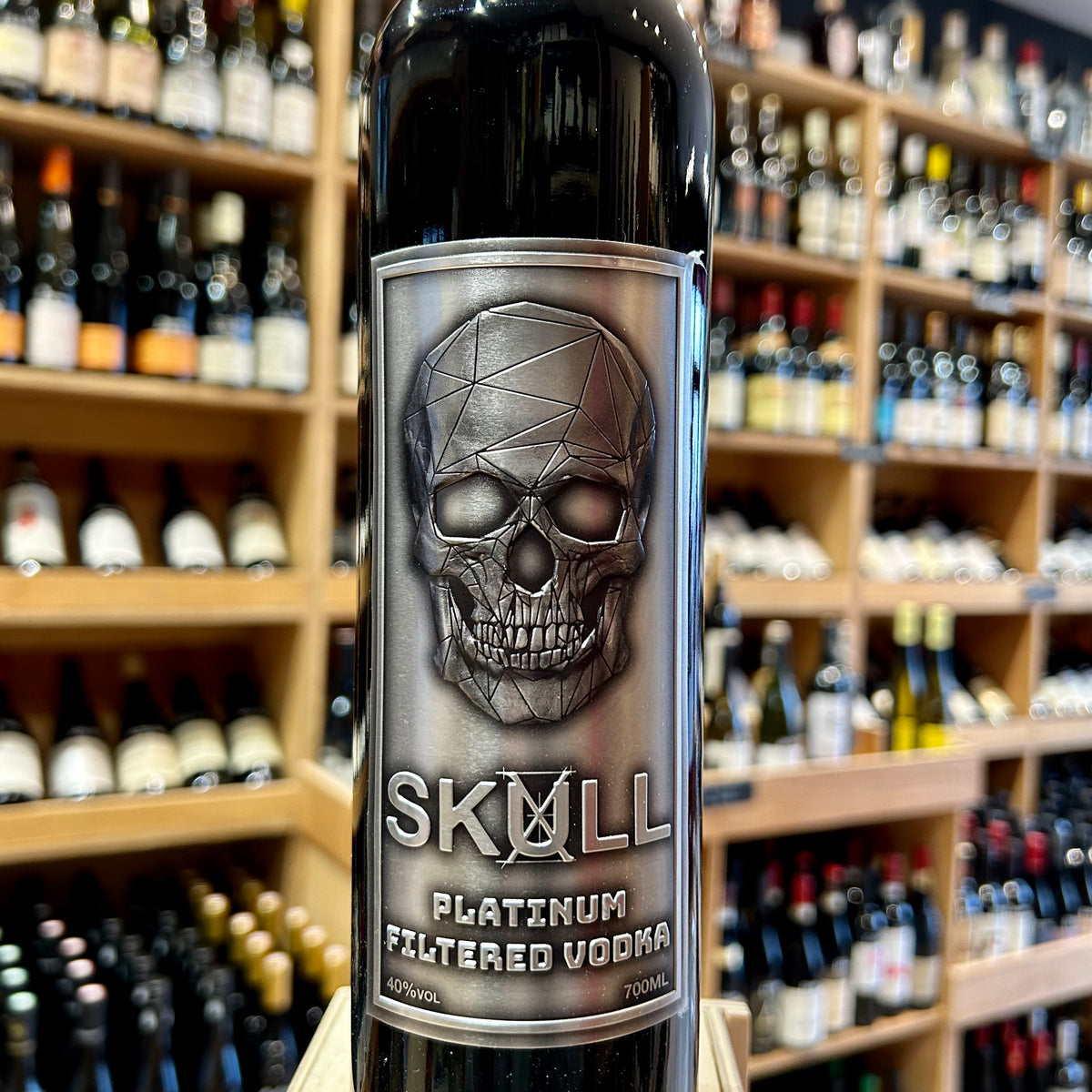 Skull X Platinum Filter 70cl 40% - Butler&#39;s Wine Cellar Brighton