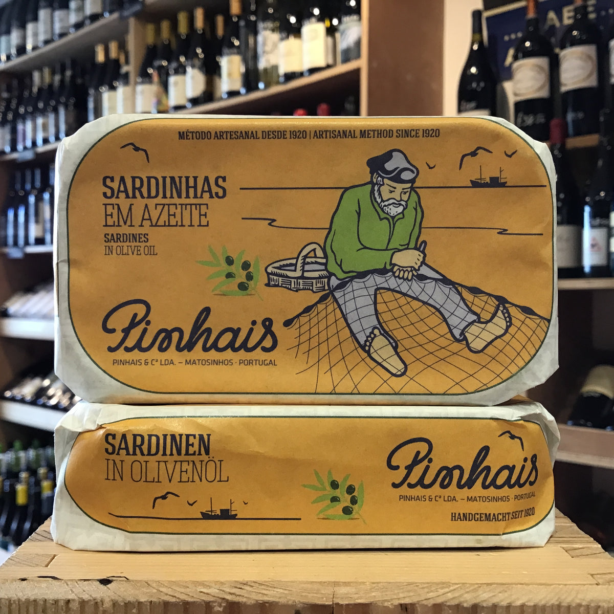 Pinhais sardines in olive oil 125g - Butlers Wine Cellar Brighton