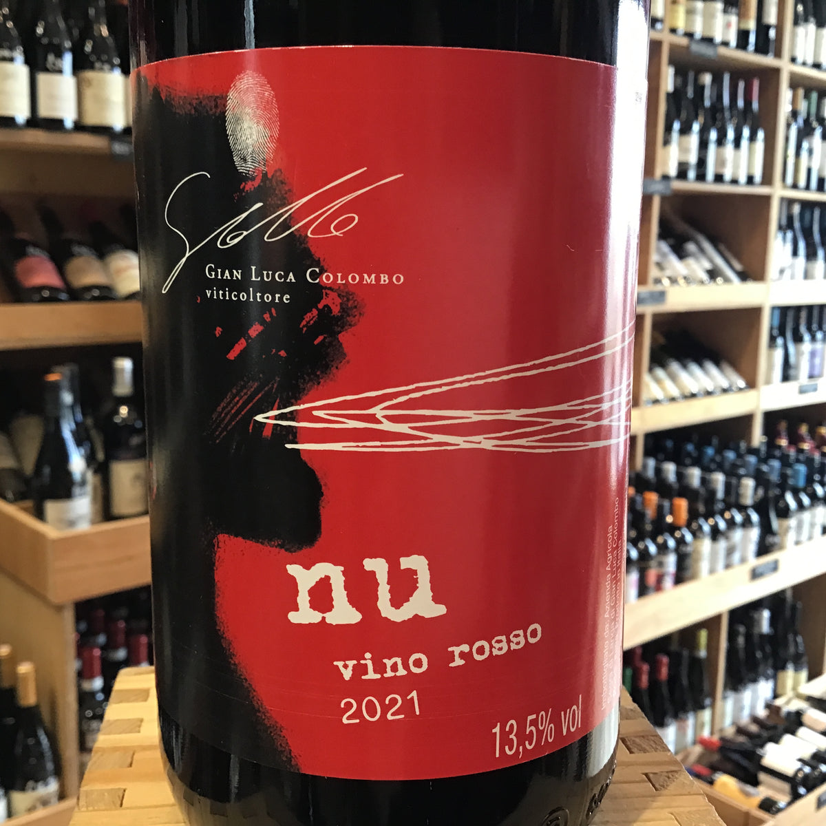 Gianluca Colombo Nu Vino Rosso 2021 100cl - Butler&#39;s Wine Cellar Brighton