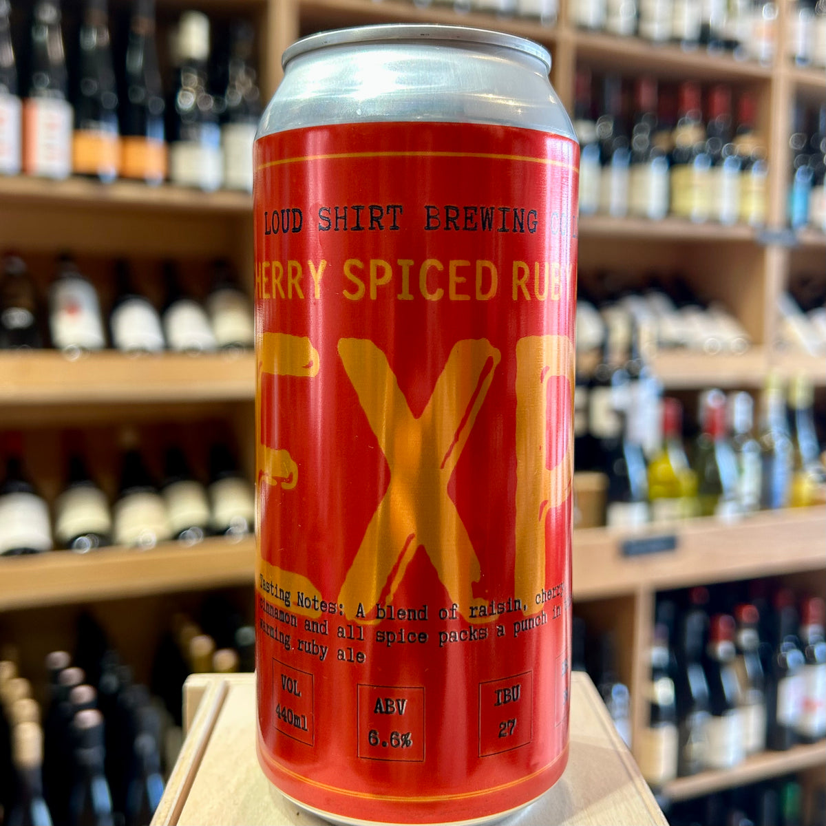 Loud Shirt Cherry Spiced Ruby Ale 44cl - Butler&#39;s Wine Cellar Brighton