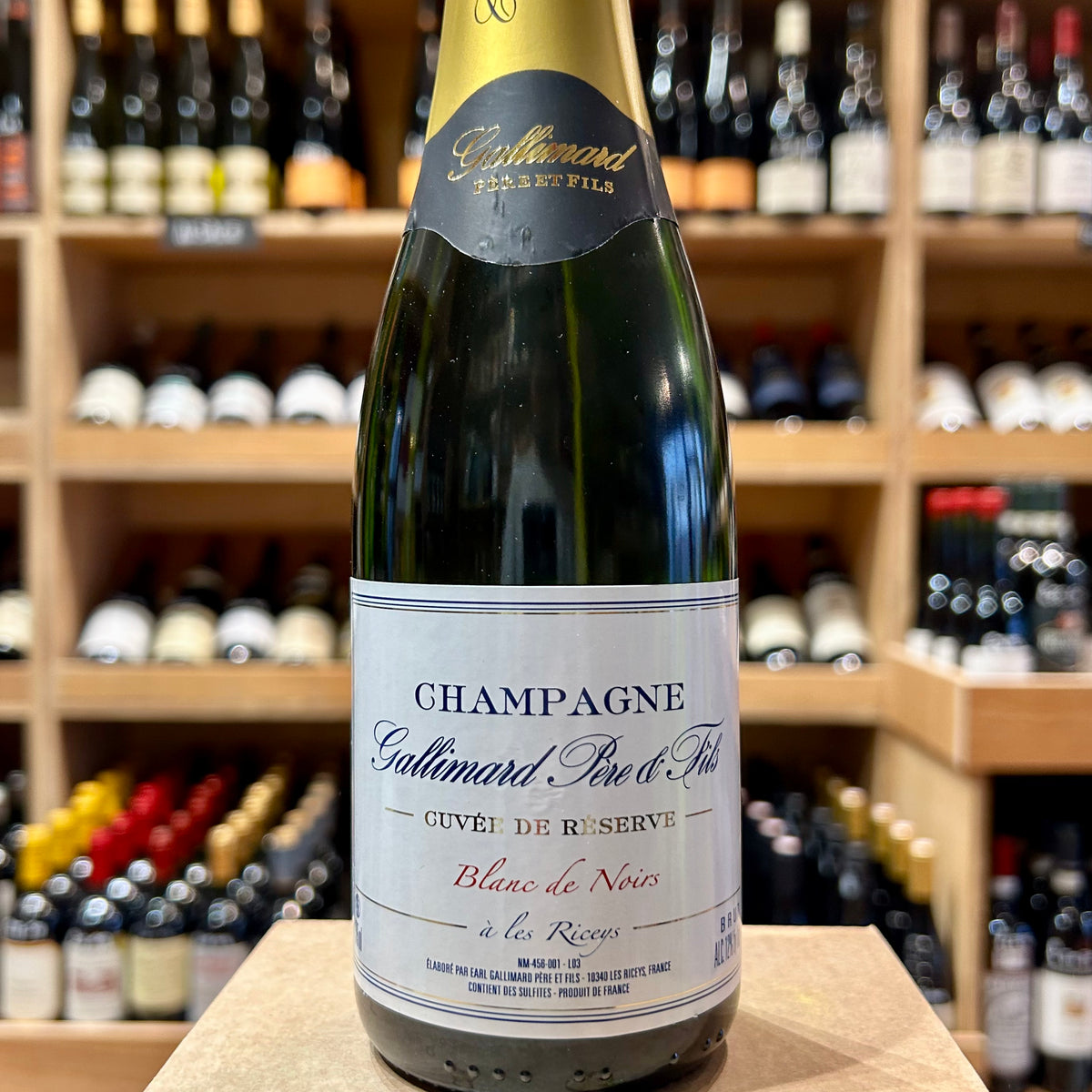 Gallimard Champagne Cuvee Reserve Blanc de Noirs NV Half - Butler&#39;s Wine Cellar Brighton