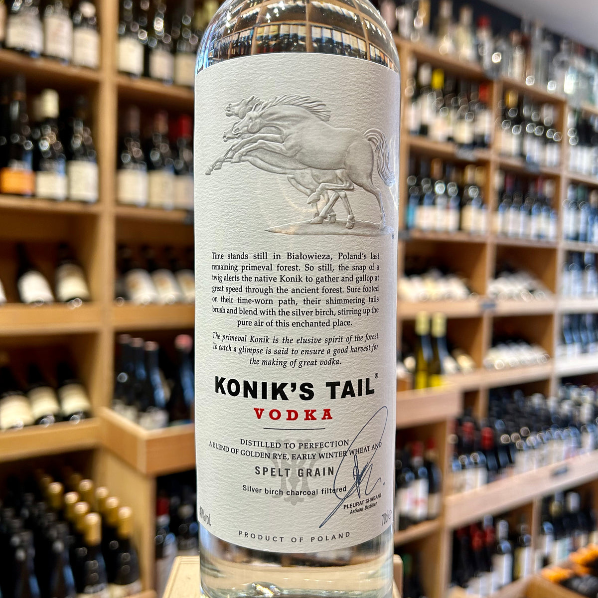 Konik&#39;s Tail Vodka 70cl 40% - Butler&#39;s Wine Cellar Brighton