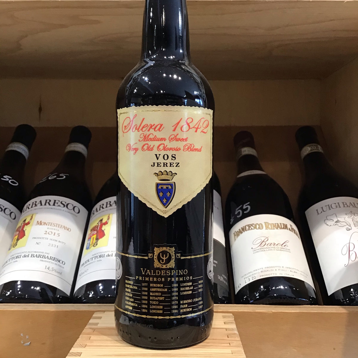 Oloroso Solera 1842 (Valdespino) NV VOS - Butlers Wine Cellar Brighton