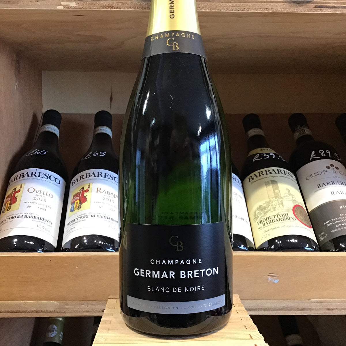 Germar Breton Blanc de Noirs Champagne Brut NV - Butlers Wine Cellar Brighton