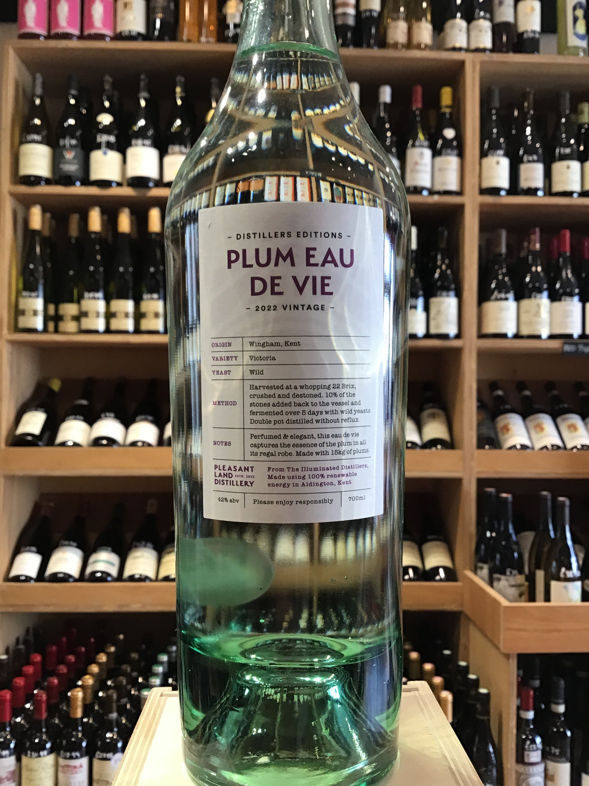 Kent Single Varietal Victoria Plum Eau de Vie - Butler&#39;s Wine Cellar Brighton