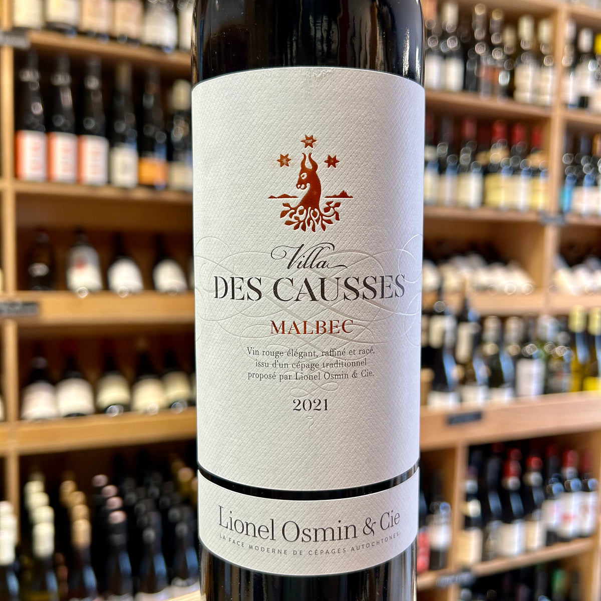 Lionel Osmin &amp; Cie Villa des Causses Malbec 2021 - Butler&#39;s Wine Cellar Brighton