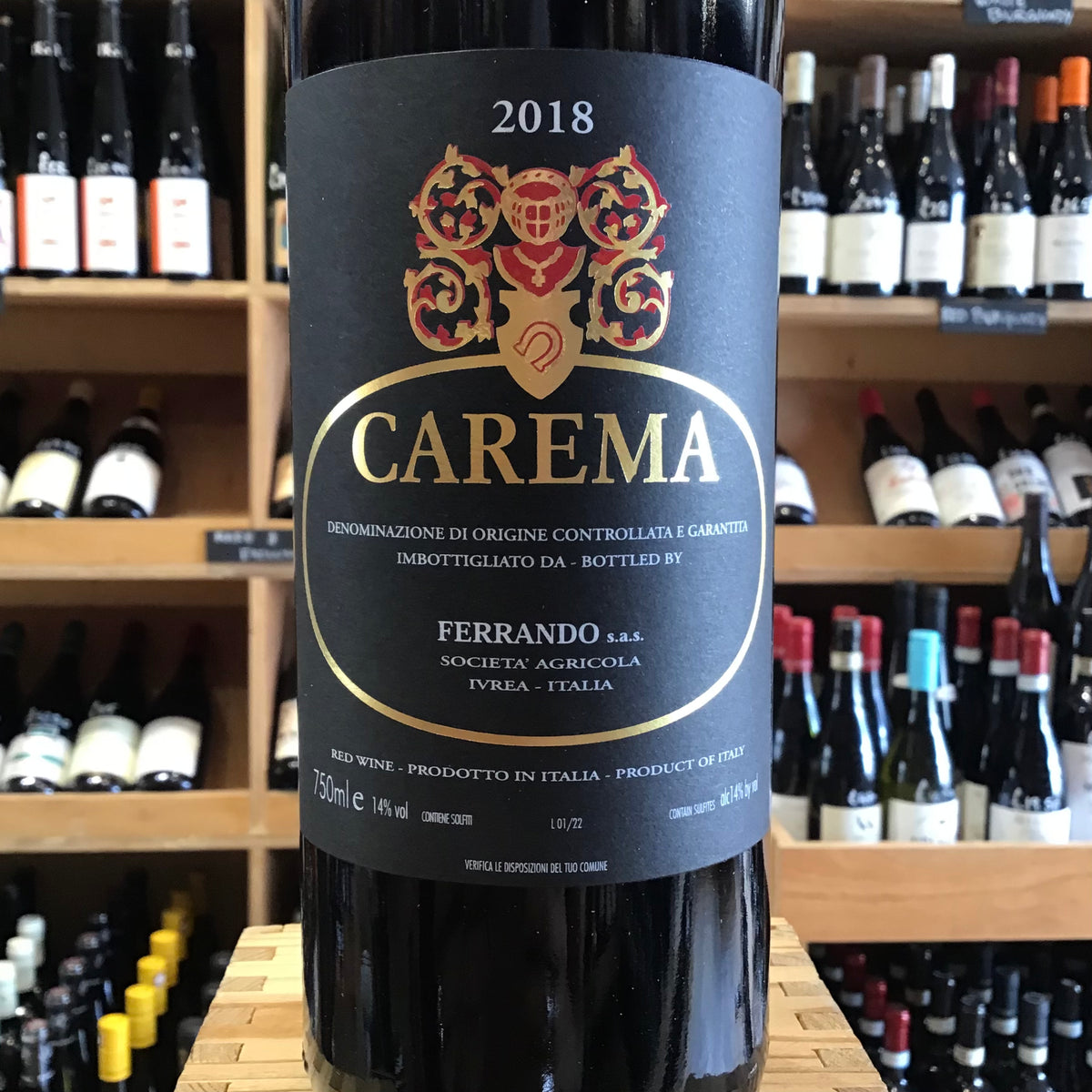 Ferrando Carema Etichetta Nera 2018 - Butler&#39;s Wine Cellar Brighton