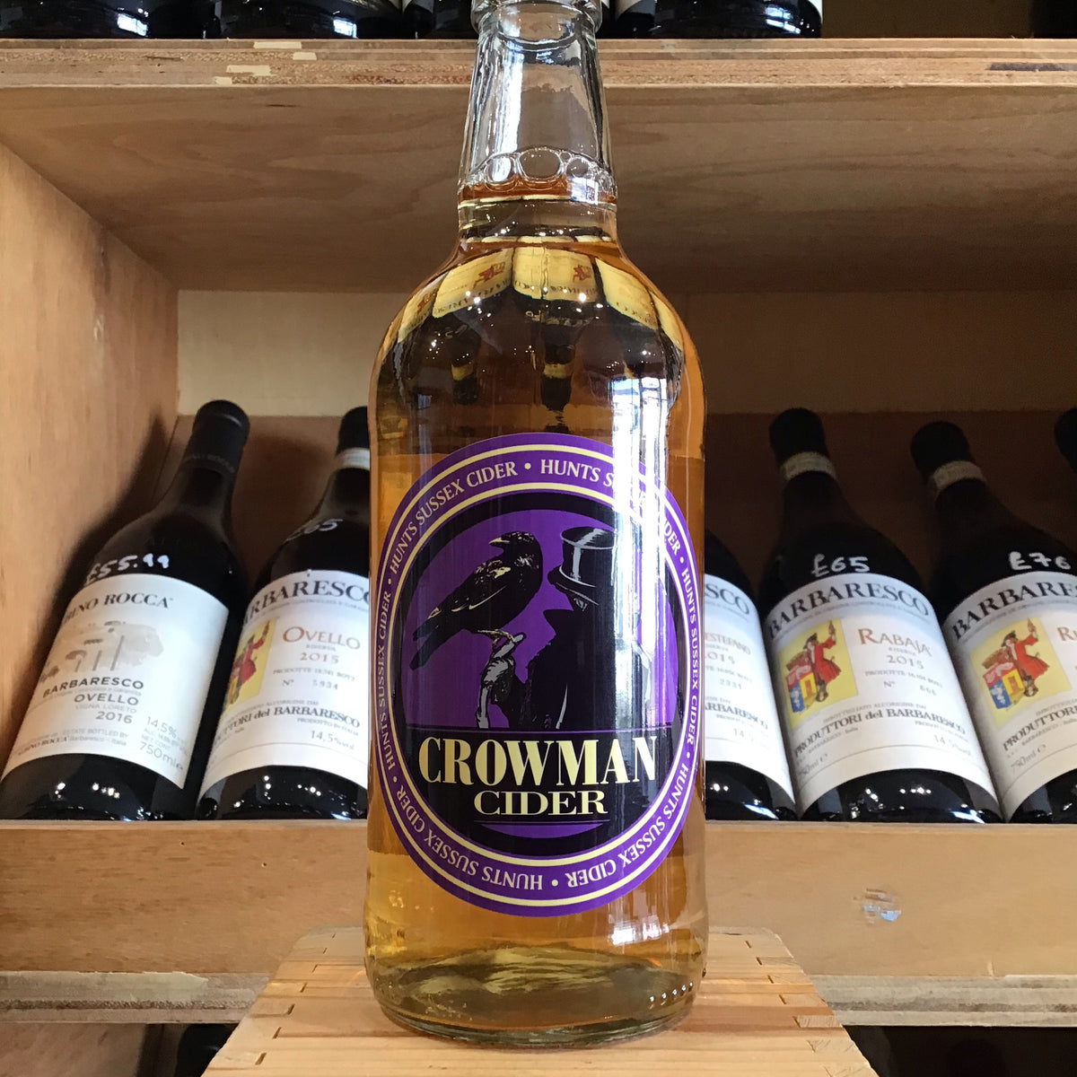 Hunt&#39;s Crowman Cider 6.4% - Butlers Wine Cellar