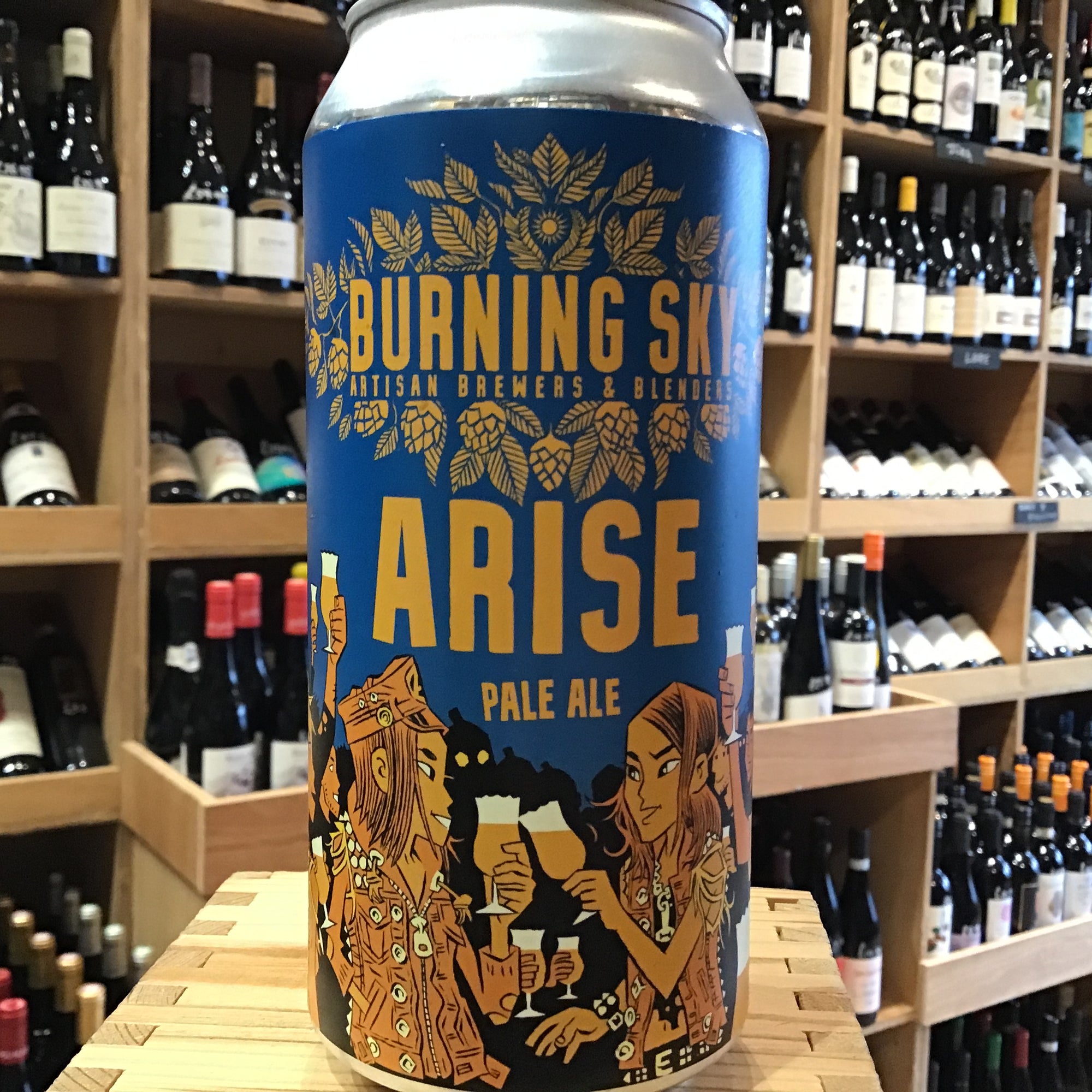 Burning Sky Arise 44cl can 4.4% Abv - Butlers Wine Cellar Brighton