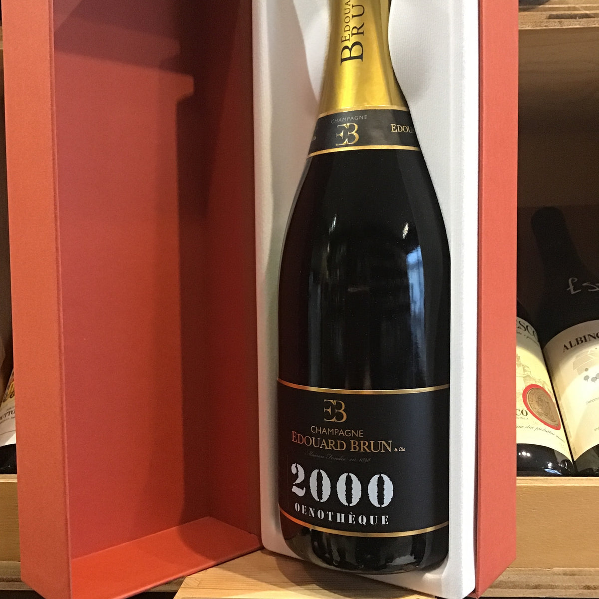 Edouard Brun Vintage Brut Champagne 2000 Oenotheque - Butlers Wine Cellar Brighton