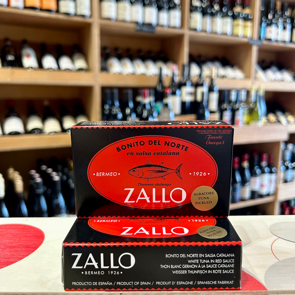 Zallo Bonito del Norte White Tuna in Red Sauce - Butler&#39;s Wine Cellar Brighton