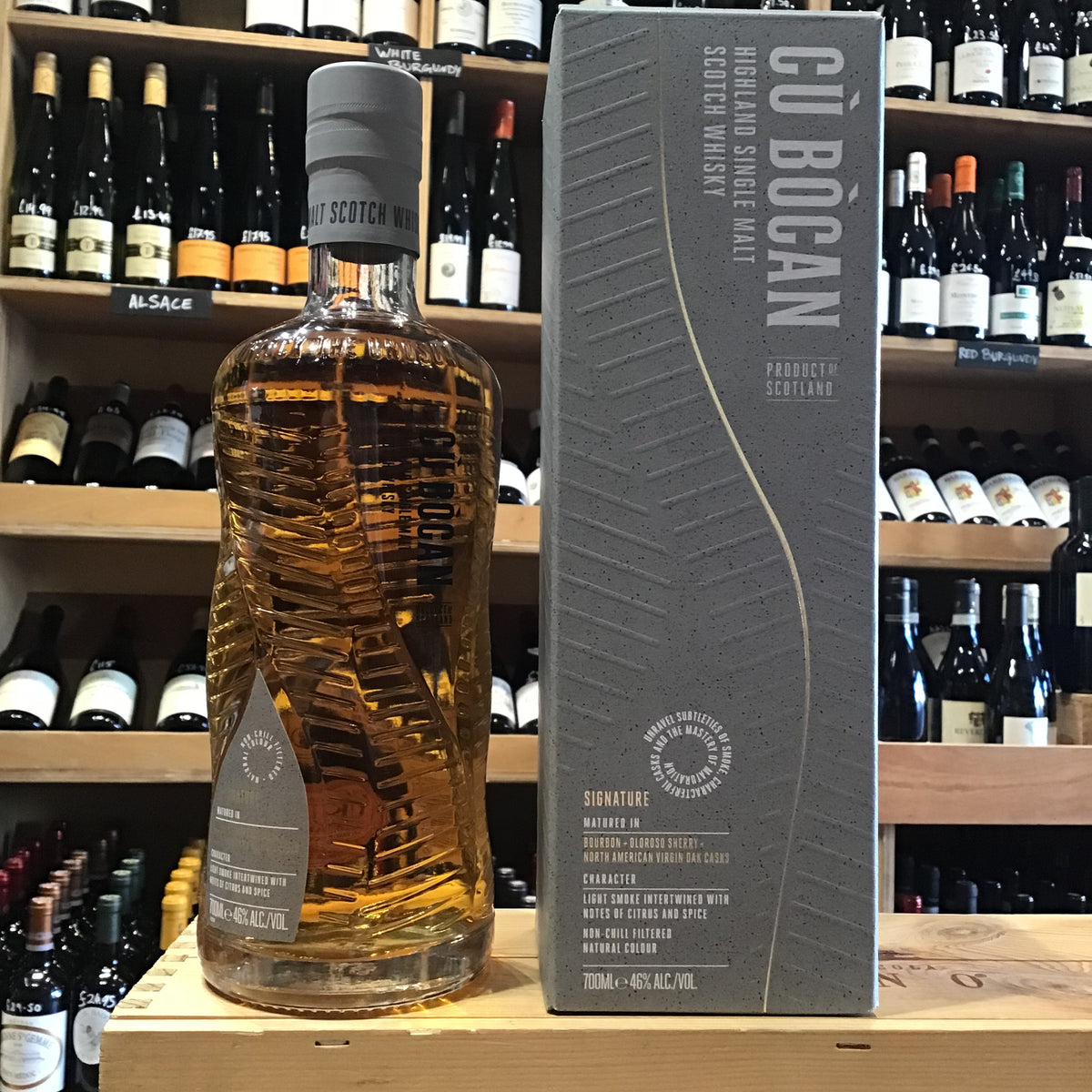 Cù Bòcan Signature Highland Single Malt Scotch Whisky 70cl 46% - Butler&#39;s Wine Cellar Brighton