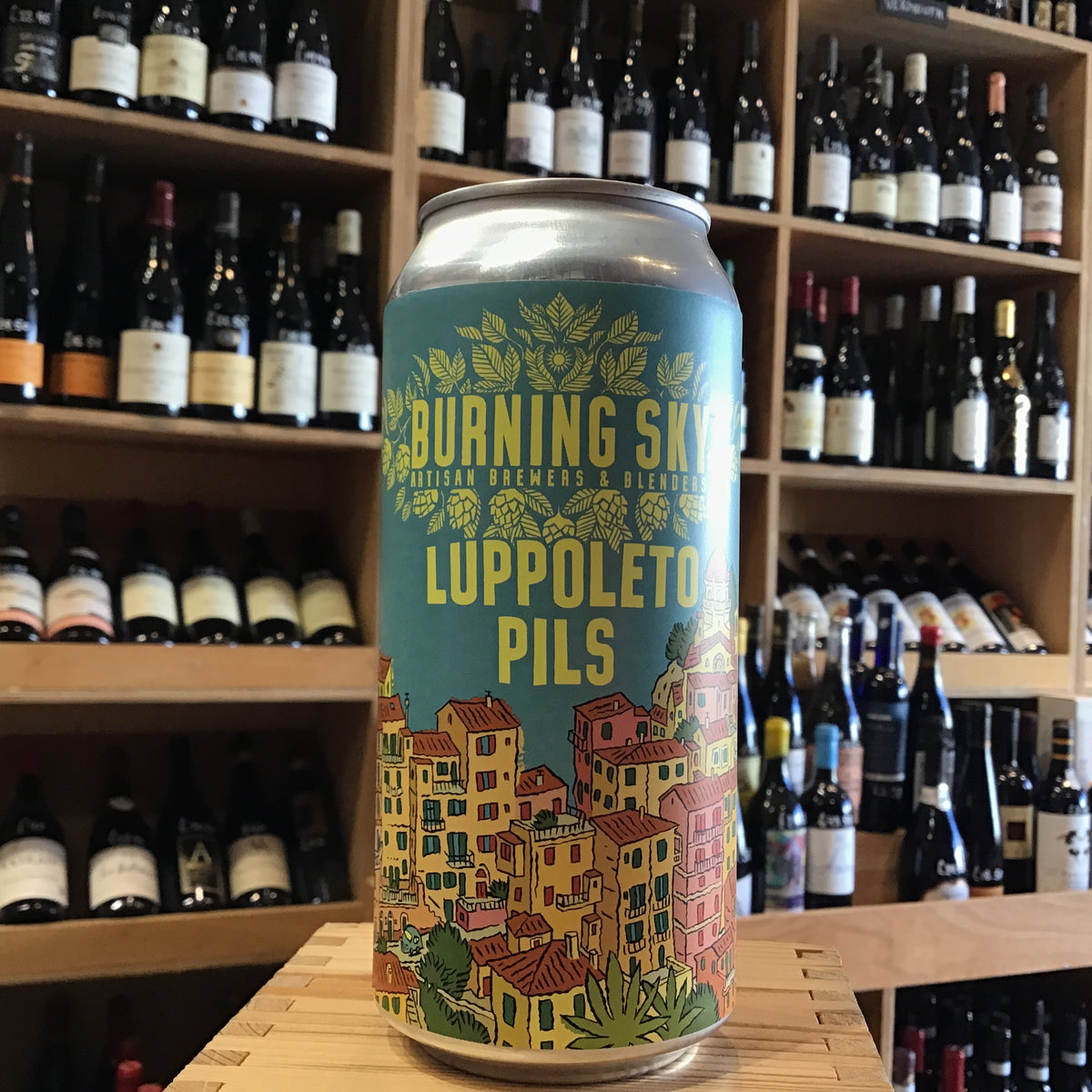 Burning Sky Luppoleto Pils 44cl 5.2% abv - Butler&#39;s Wine Cellar Brighton