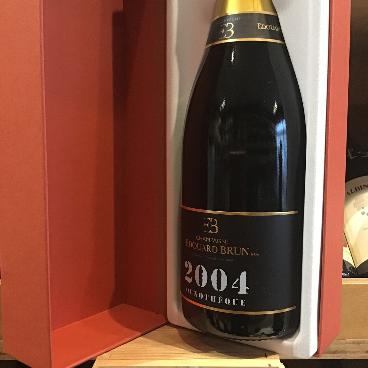 Edouard Brun Vintage Brut Champagne 2004 - Butlers Wine Cellar Brighton