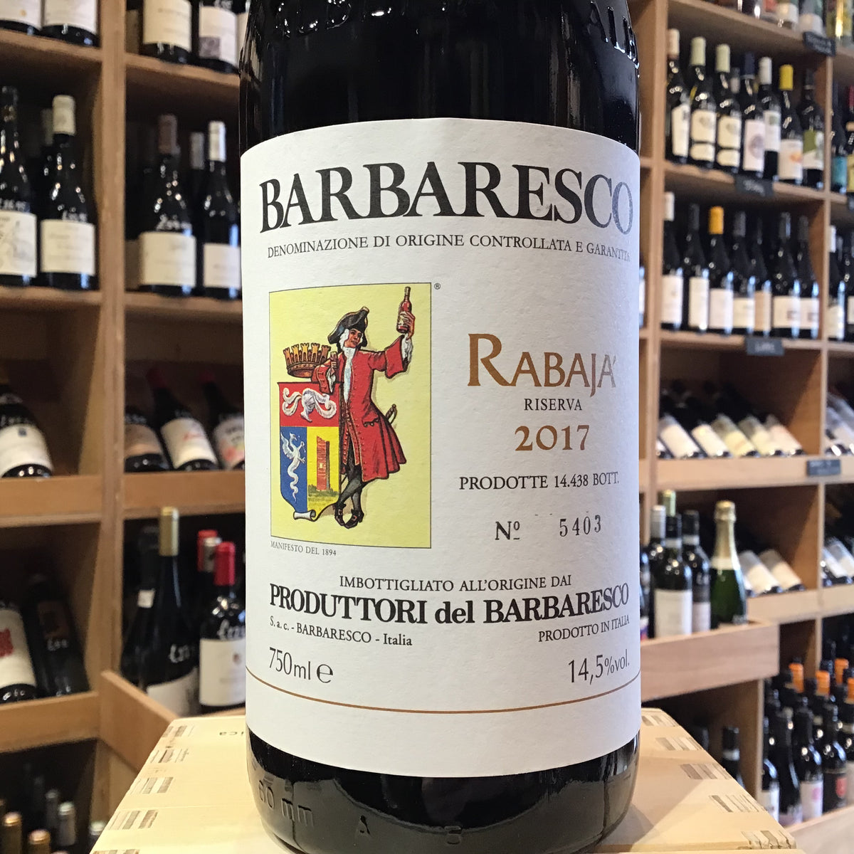 Produttori del Barbaresco Riserva Rabaja 2017 - Butler&#39;s Wine Cellar Brighton