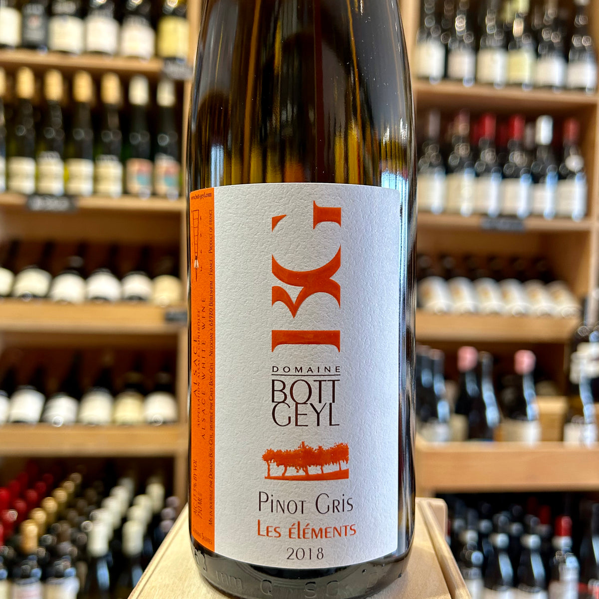 Domaine Bott-Geyl Pinot Gris les Elements 2018 - Butler&#39;s Wine Cellar Brighton