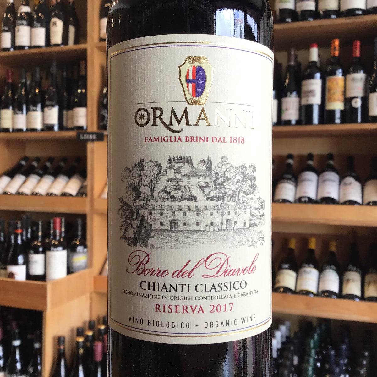 Ormanni Borro del Diavolo Chianti Classico Riserva 2017 - Butlers Wine Cellar Brighton