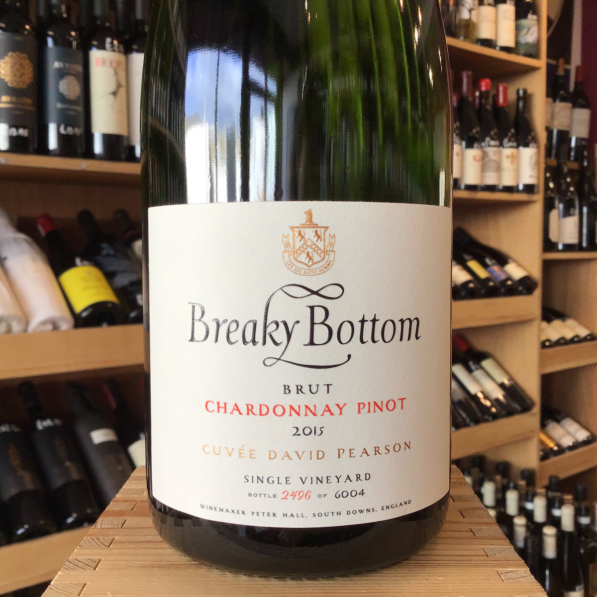 Breaky Bottom Cuvee David Pearson 2015 - Butlers Wine Cellar Brighton