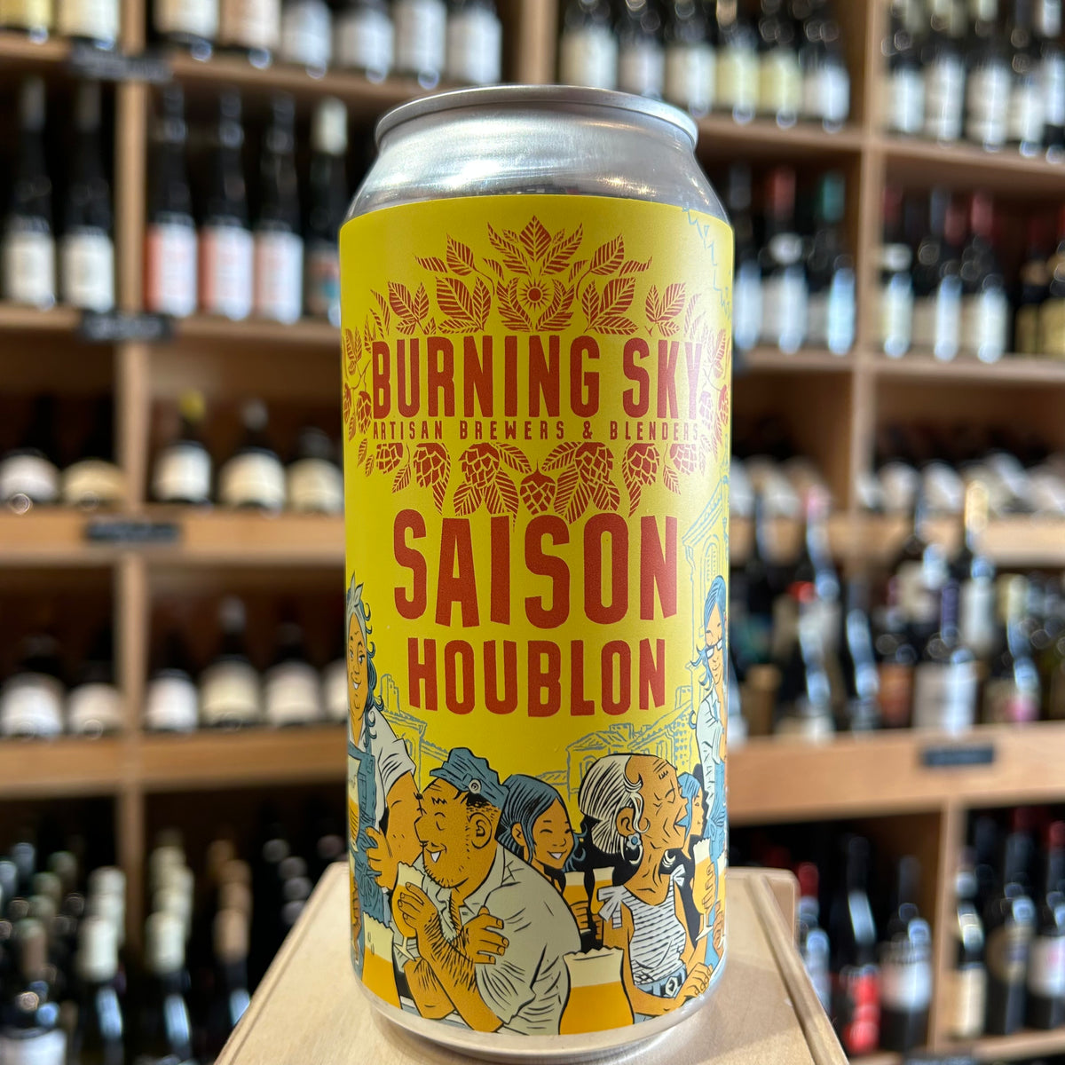 Burning Sky Saison Houblon 440ml - Butler&#39;s Wine Cellar Brighton