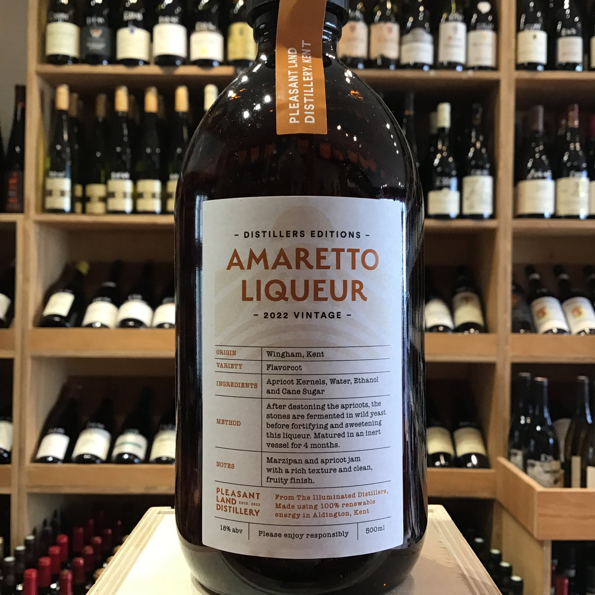 Pleasant Land Distillery Kent Amaretto - Butler&#39;s Wine Cellar Brighton