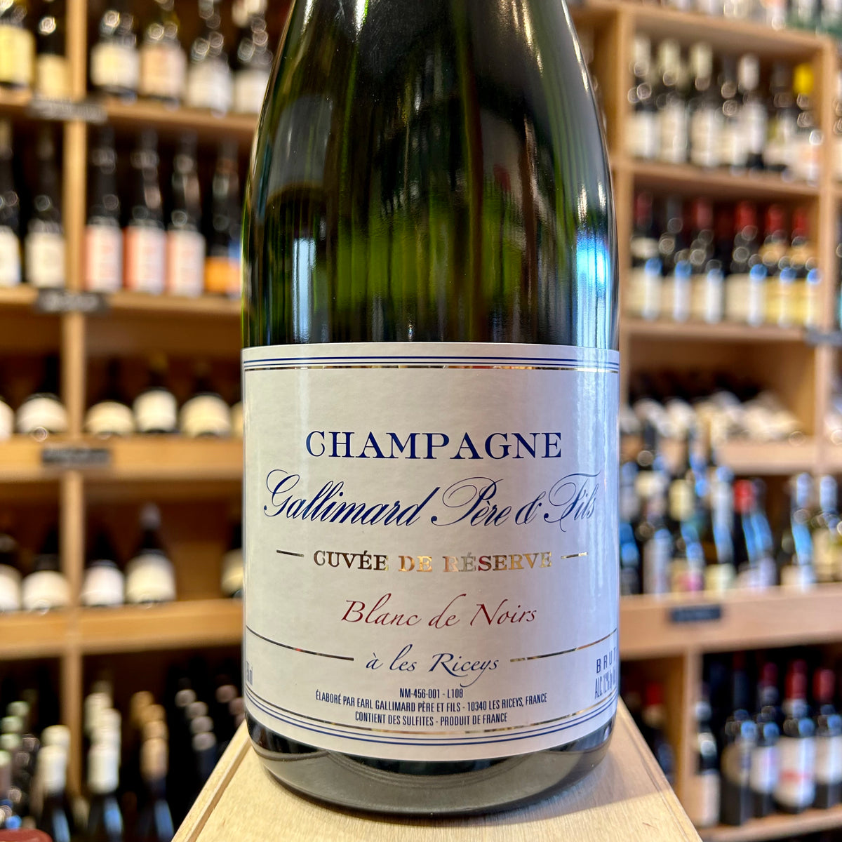 Gallimard Champagne Cuvee Reserve Blanc de Noirs NV - Butler&#39;s Wine Cellar Brighton