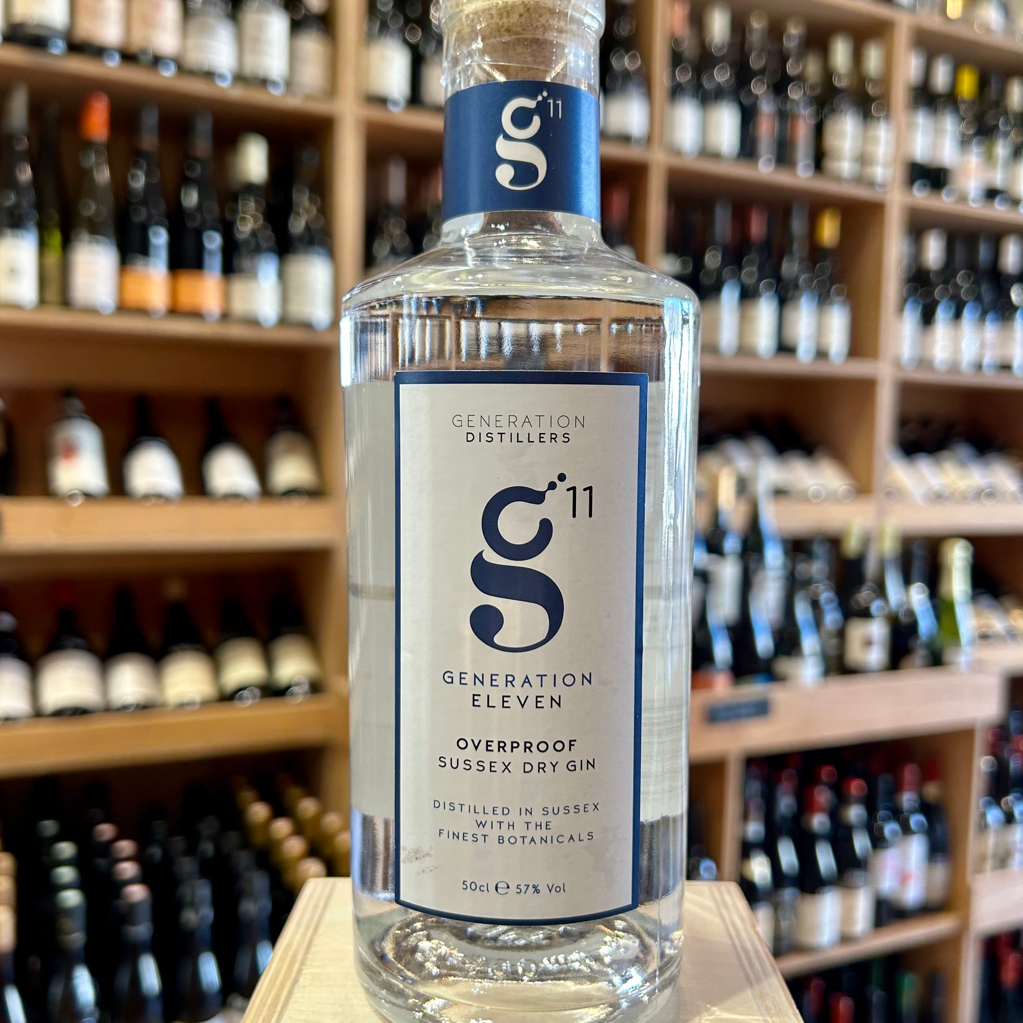 Generation 11 Overproof Sussex Dry Gin 50cl 57% Abv - Butler's Wine Cellar Brighton