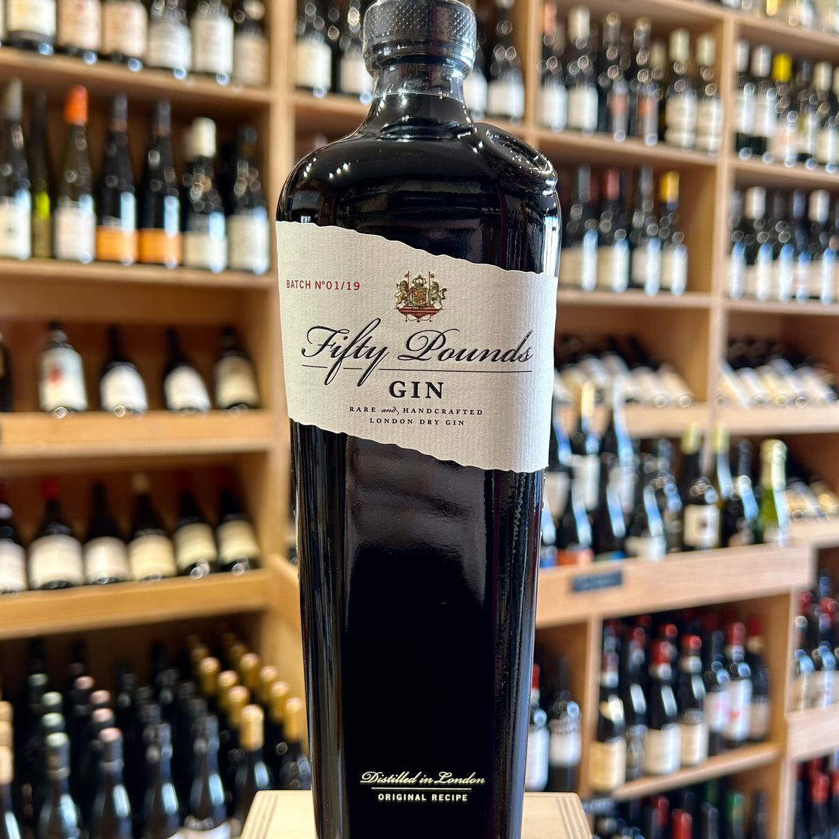 Fifty Pounds London Dry Gin 43.5% - Butler&#39;s Wine Cellar Brighton