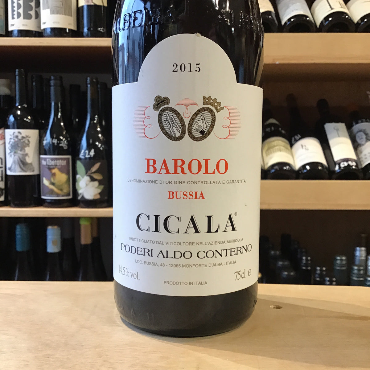 Poderi Aldo Conterno Barolo Bussia Cicala 2015 - Butlers Wine Cellar Brighton