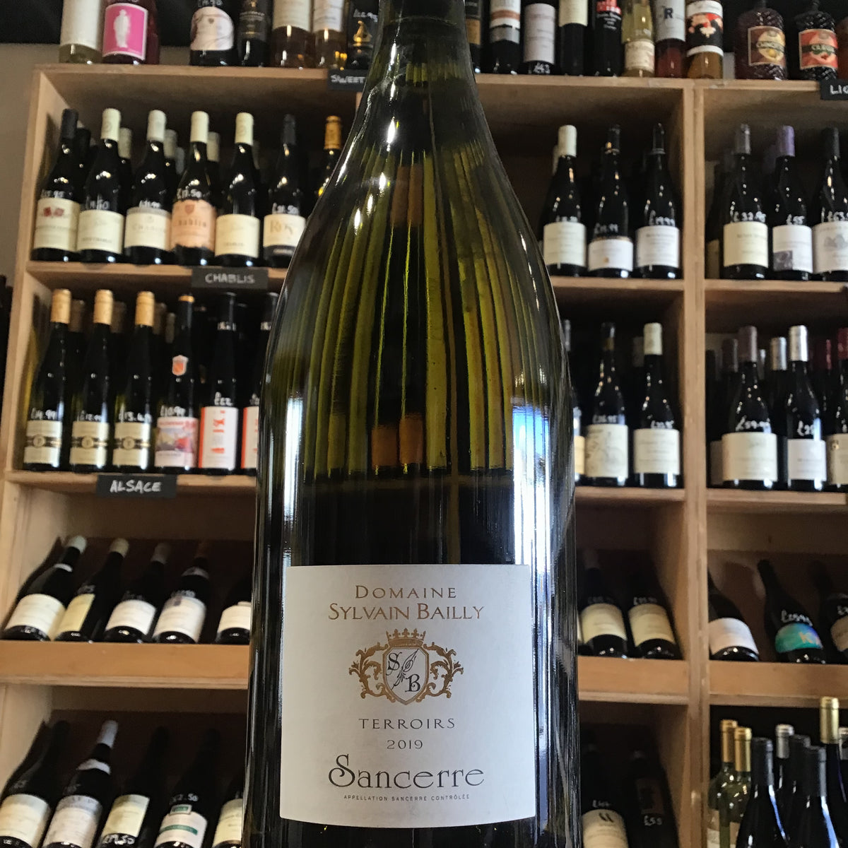 Domaine Sylvain Bailly Sancerre Blanc 2019 Magnum - Butler&#39;s Wine Cellar Brighton