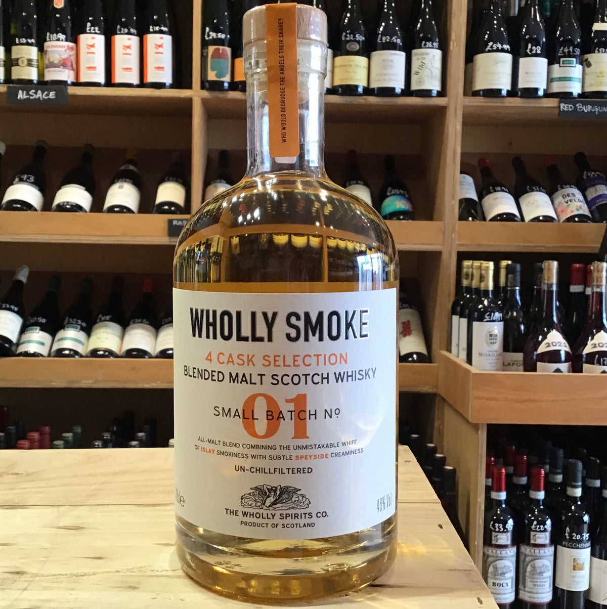 Wholly Smoke 70cl - Butler&#39;s Wine Cellar Brighton