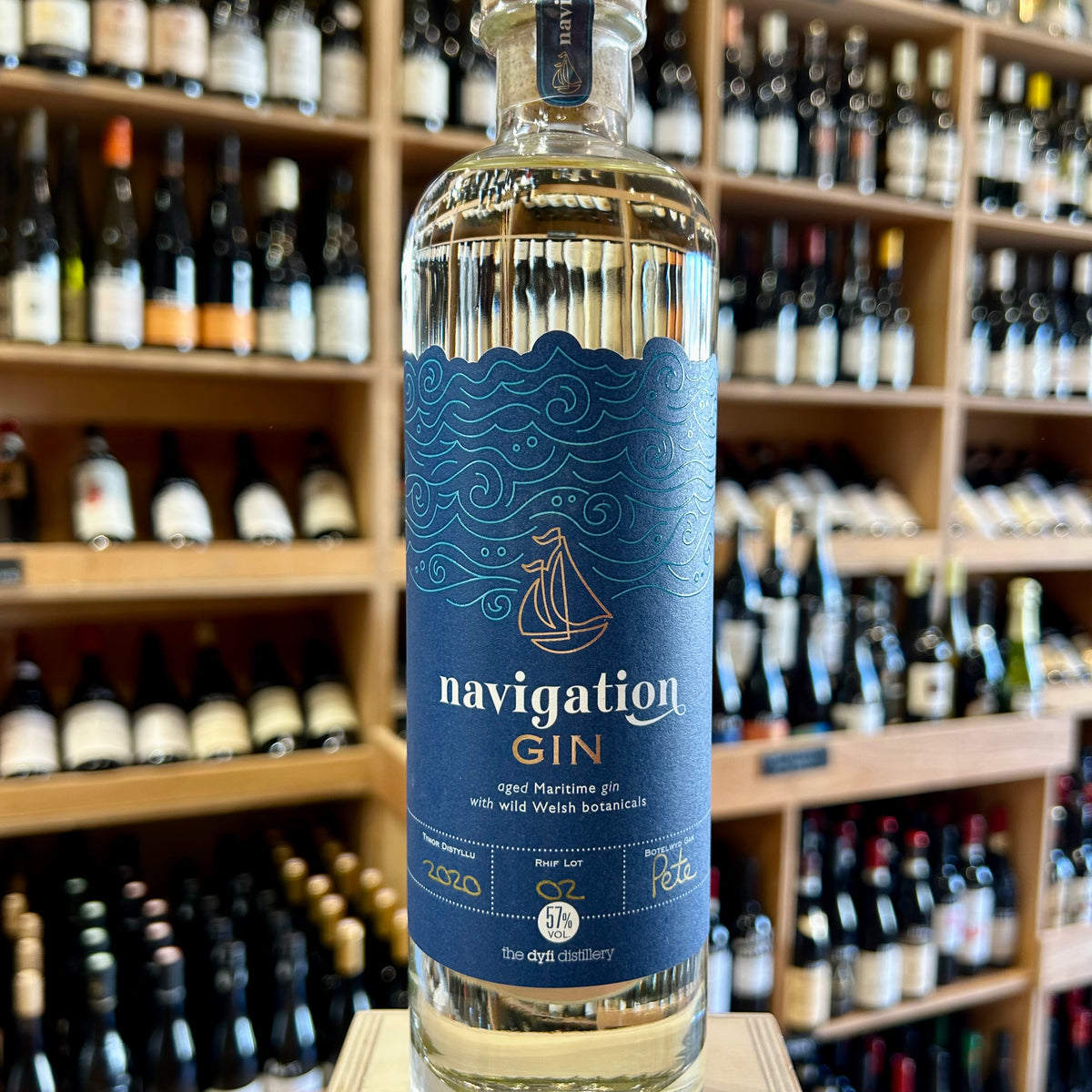 Navigation Gin Dyfi Distillery 50cl - Butler&#39;s Wine Cellar Brighton