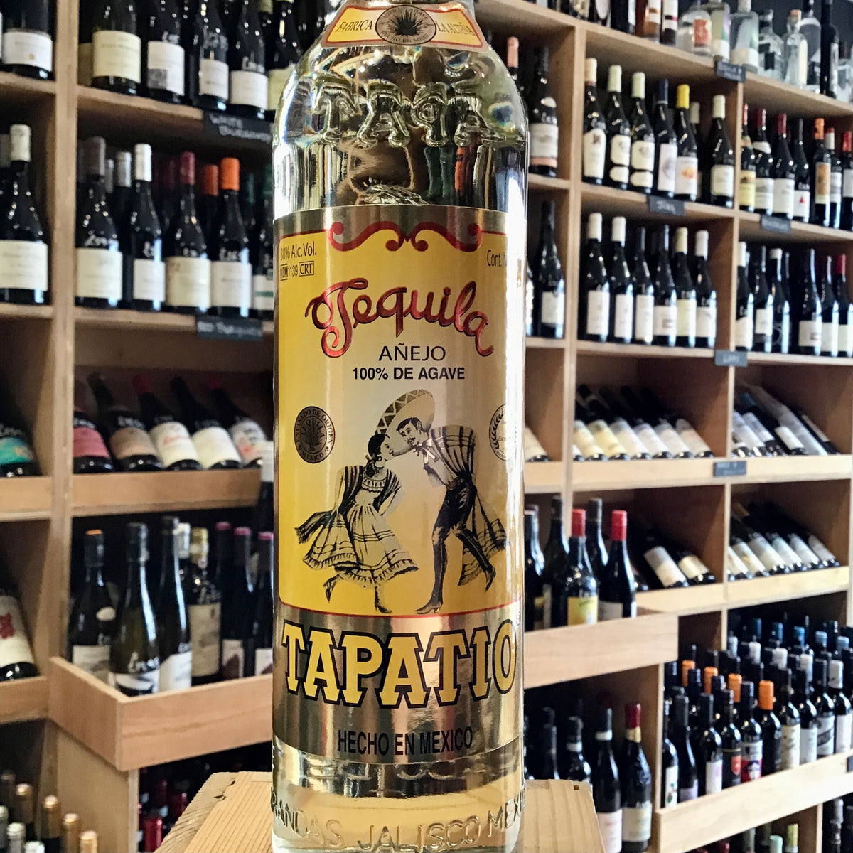 Tapatio Anejo Tequila 38% Abv - Butler&#39;s Wine Cellar Brighton
