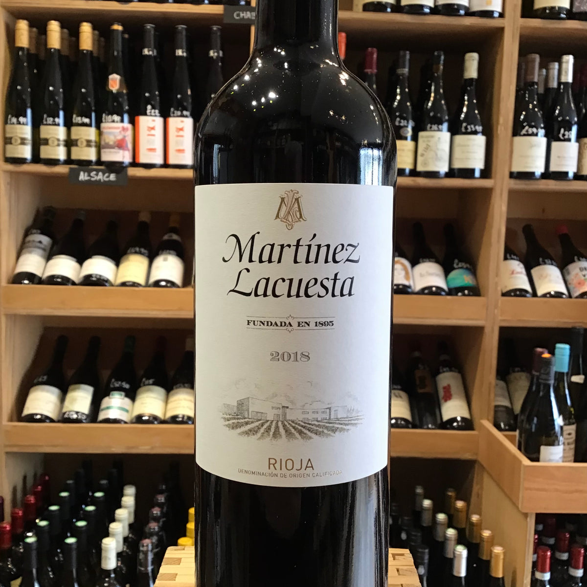 Martinez Lacuesta Rioja Crianza 2018 - Butler&#39;s Wine Cellar Brighton
